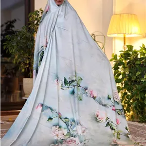 روسری مجلسی رنگ سبز آبی