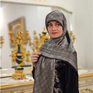 روسری لمه دار دورو سایز ۱۲۰
