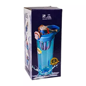 قمقمه شیکر ورزشی کد A1-100 گنجایش 0.65 لیتر  ( 12 تایی )