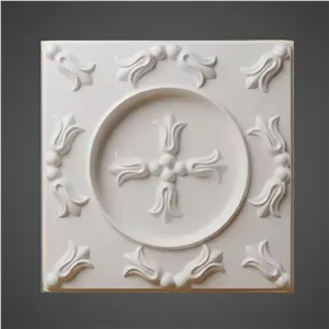 تایل سقفی و دیواری سه بعدی بهین آرت کد B3-G1 ( ابعاد ۶۰×۶۰ سانتی متر )