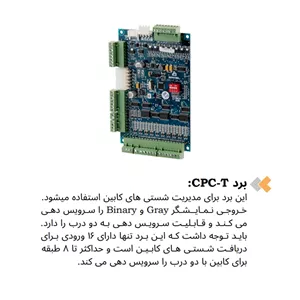 برد CPC-T تابلو فرمان آسانسور آرکل