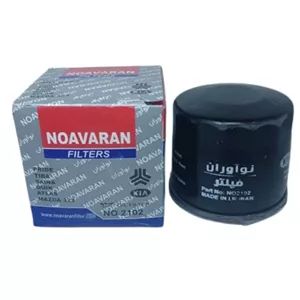 فیلتر روغن نوآوران NO2102 مناسب پراید، تیبا، ساینا، کوییک، اطلس و مزدا 323