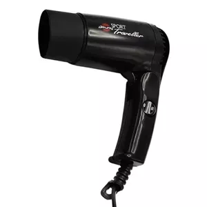 سشوار مسافرتی 1100 وات پارس خزر مدل HD-861P رنگ مشکی