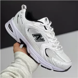 نیو بالانس 530 سفید مشکی  New Balance 530 White Black