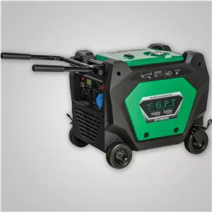 موتور برق 9.5 کیلووات بنزینی سایلنت سه فاز استارتی اینورتری GPT مدل GPI-10000SiE