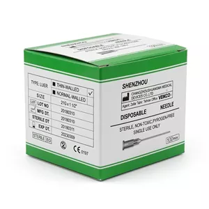 نیدل G21*38mm برند وکتو بسته 20 عددی
