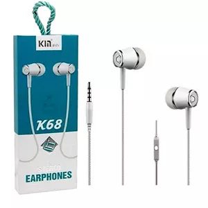 هندزفری رنگی k68 - kin با کیفیت خوب