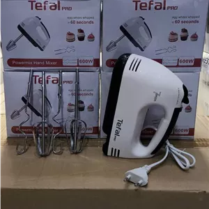 همزن خانگی تفال مدل TF-200 - دارای 7 سرعت و سری‌های استیل