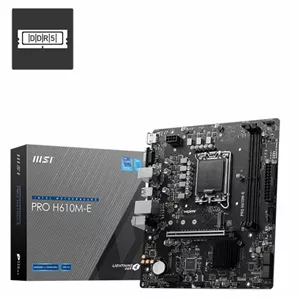 مادربرد ام اس آی مدل MSI PRO H610M-E DDR5