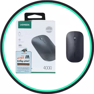 ماوس باسیم UGREEN مدل MU007 - مشکی (گارانتی 18 ماهه آسان پیش...