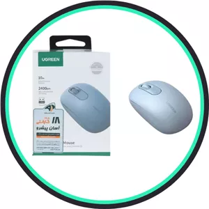 ماوس بی سیم UGREEN مدل MU105 - خاکستری (گارانتی 18 ماهه آسان...