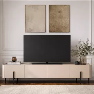 میز تلویزیون لنو آرت مدل Luna Line با گوشه های کِرو