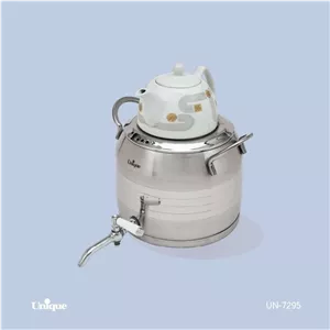 کتری قوری استیل 5لیتر طرح ترک(یونیک)