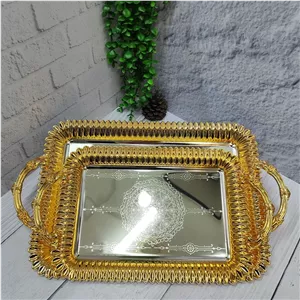 سینی  پذیرایی دو عددی طلایی ویتارا