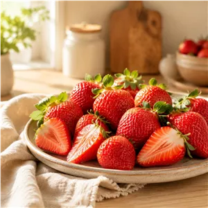 توت‌فرنگی تازه | Strawberries
