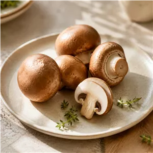 قارچ قهوه ای | Brown mushroom