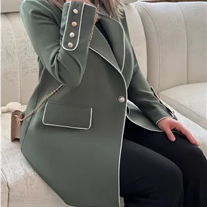 کت زنانه شیک مغزی دوزی شده