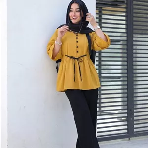 ست مانتو شلوار مانتو زنانه مدل پرند