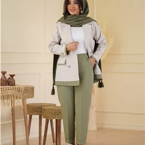 کت و شلوار تابستونی زنانه مدل سونار