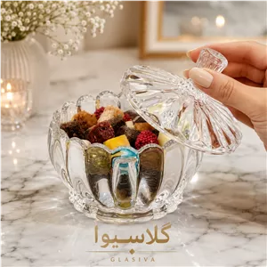 قندان شیشه ای بلینک مکس کد LZ0139