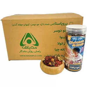 گرانولا شکلاتي 350 گرمي کارتن 15 تايي