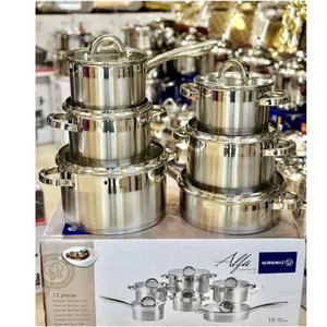 سرویس قابلمه 12 پارچه کرکماز کد A1700 حک شده