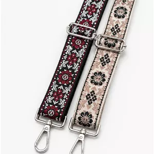 بند کیف دوشی برزنتی گلدار زنانه