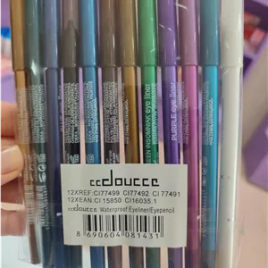 پک مداد چشم رنگی شمعی دوسه 12 عددی ccdoucce