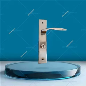 دستگیره پلاک درب اتاقی سرویسی رنگ کروم
