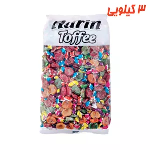 تافی ترش میوه ای لواشکی 3 کیلوگرم آدرین