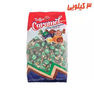 تافی کره ای کارامل با مغز نعناع 3 کیلوگرم آدرین