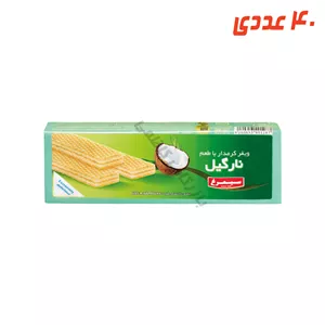 ویفر نارگیلی 60 گرم سیمرغ