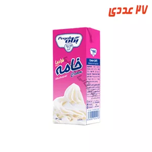 خامه صبحانه استریل پاکتی 200 گرم پگاه