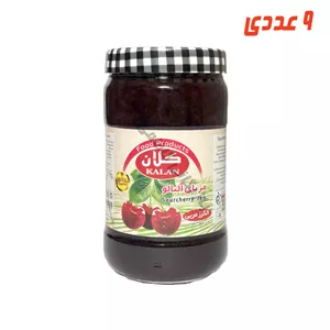 مربا آلبالو شیشه ای 820 گرم کلان