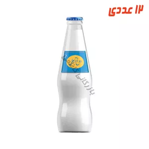 دوغ گازدار شیشه ای 280 میلی لیتر آبعلی