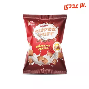 غلات صبحانه کاکائویی سوپر پف 95 گرم چاکلز