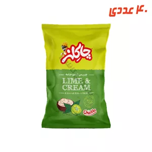 چیپس لیمو و خامه 20 گرم چاکلز