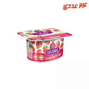 مربای توت فرنگی مولدینگ 225 گرم شانا