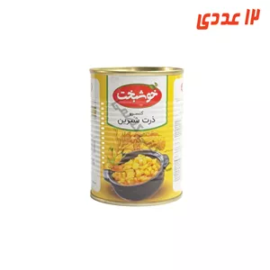 کنسرو ذرت 380 گرم خوشبخت