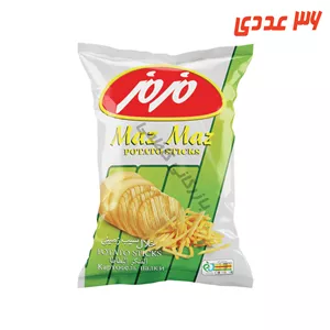 چیپس خلالی 95 گرم مزمز