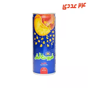 آبمیوه هلو فروت لند قوطی 240 میلی لیتر میهن