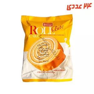 کیک رولت وانیلی 60 گرم سیمرغ