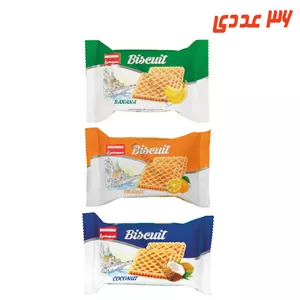 بیسکوییت چاشت 45 گرم سیمرغ ( 36 عددی )