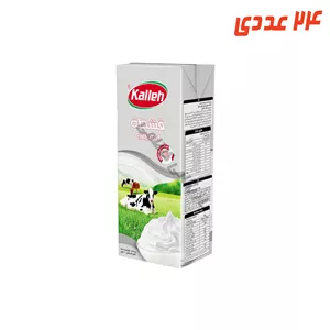 خامه صبحانه استریل پاکتی 200 گرم کاله ( 24 عددی )