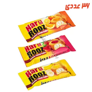 کیک دوقلو میوه ای 60 گرم آناتا ( 36 عددی )