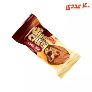 کیک دورنگ وانیل و شکلاتی 50 گرم شیرین عسل