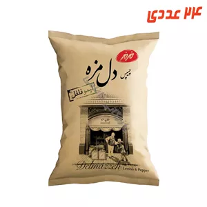 چیپس لیمو فلفل دل مزه 90 گرم مزمز ( 24 عددی )