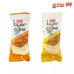 کیک تی تاب میوه ای 45 گرم سیمرغ ( 36 عددی )