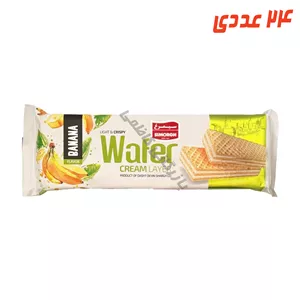 ویفر موزی 120 گرم سیمرغ