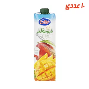آبمیوه انبه فروت لند پاکتی 1 لیتر میهن